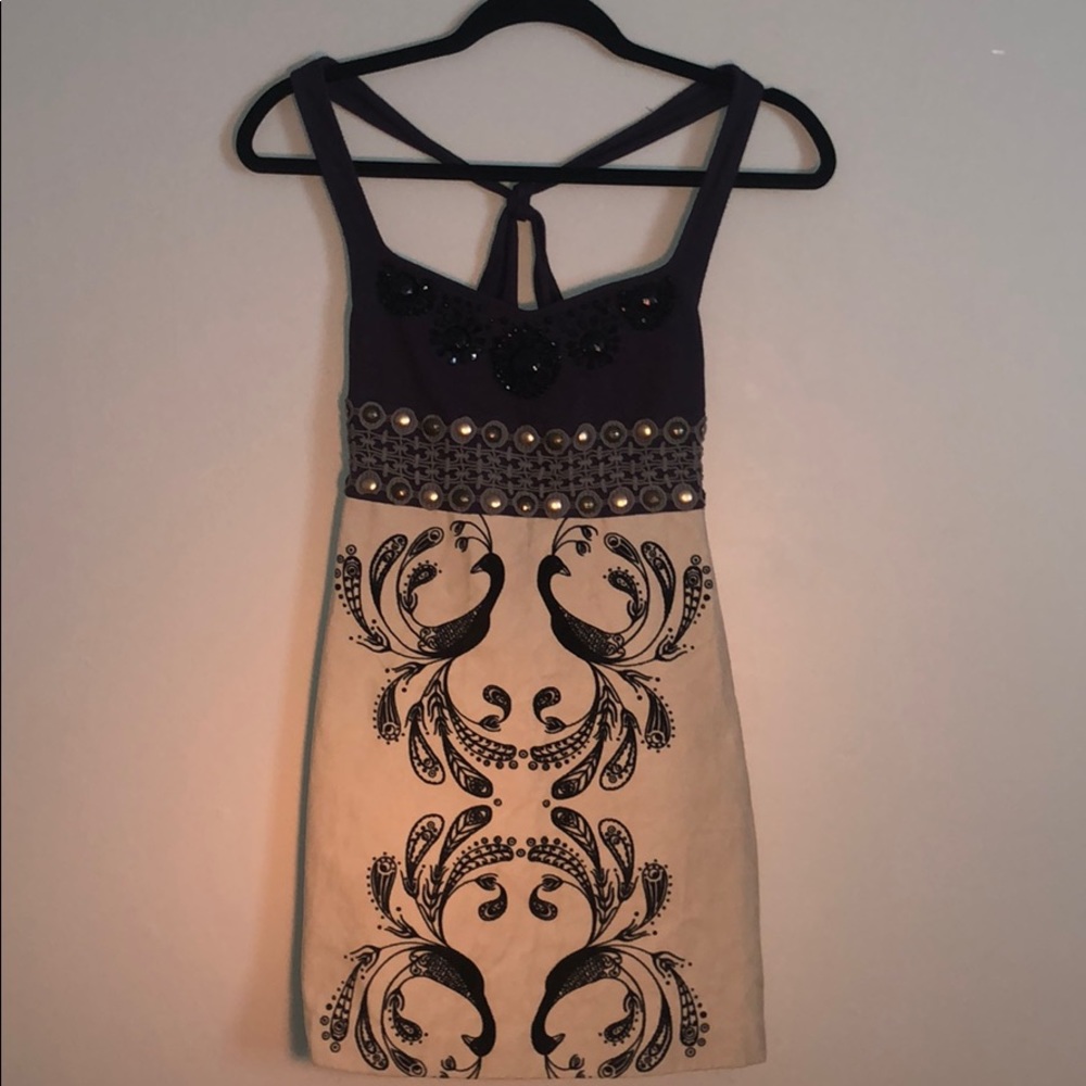 Free People Boho Mini Dress
